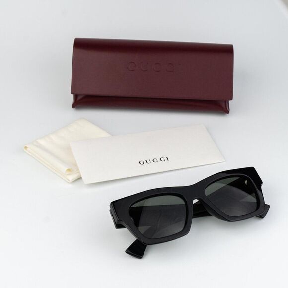 Gucci Women Sunglasses Black Square GG1835SA 001 NEW AUTHENTIC main image 6